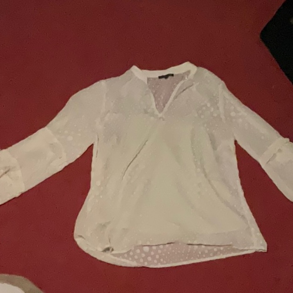 Cream blouse